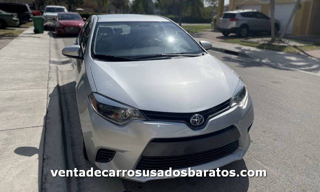 2016 Toyota Corolla 4 Cilindros carro farato en Venta por duenos particulares