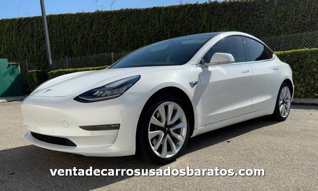 Dueno vende auto urgente 2018 Tesla Modelo 3 blanco
