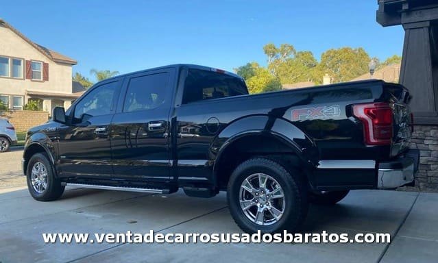 Camioneta usada Ford F-150 Lariat FX4 2017 en venta barata