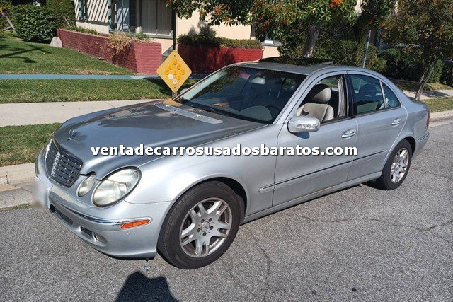 2003 Mercedes Benz V6 plateado carro en venta barato de dueño a dueño