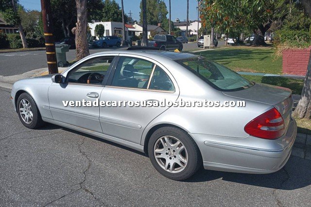 2003 Mercedes Benz V6 plateado carro en venta barato de dueño a dueño