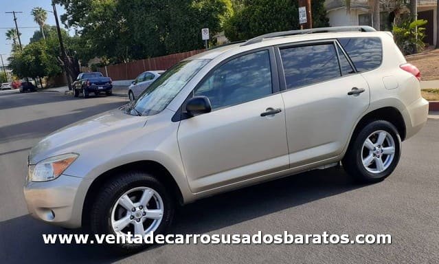 Carro usado toyota rav4 2008 beige en venta por dueno en los angeles CA