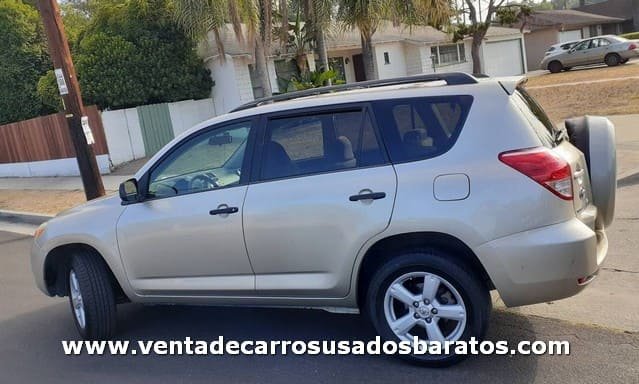 Carro usado toyota rav4 2008 beige en venta por dueno en los angeles CA