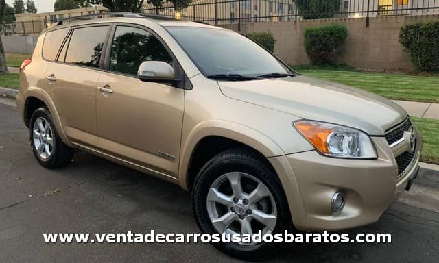 Carro usado toyota rav4 2009 beige en venta por dueno en los angeles CA