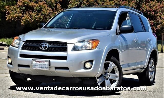 Carro usado toyota rav4 2009 plateado en venta por dueno en los angeles CA