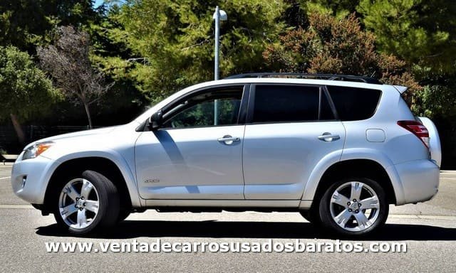 Carro usado toyota rav4 2009 plateado en venta por dueno en los angeles CA